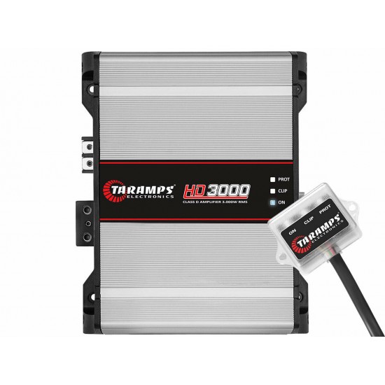 Taramps HD 3000 1 Ohm Amplifier HD3000 3K PRO 2.6S Taramp's Kit - 3 Day ...